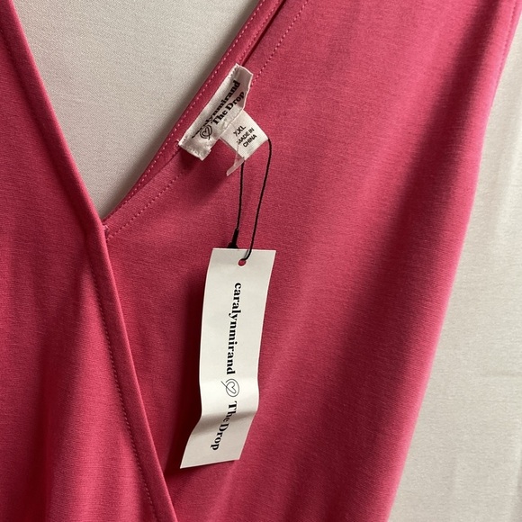 The Drop Caralyn Sleeveless Wrap Jumpsuit Pink Size XXL NWT - Picture 8 of 9